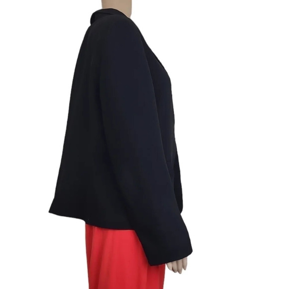 Tahari Arthur S. Levine Black Blazer 14 - Picture 4 of 6